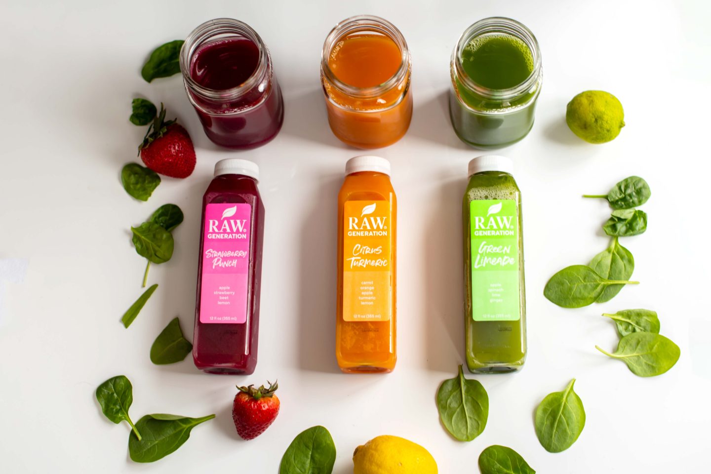 The Best Raw Generation Juice Cleanse Review in 2022 The Best Raw Generation Juice Cleanse Review. Strawberry Punch Raw Generation. Citrus Turmeric Raw Generation. Green Limeade Raw Generation.