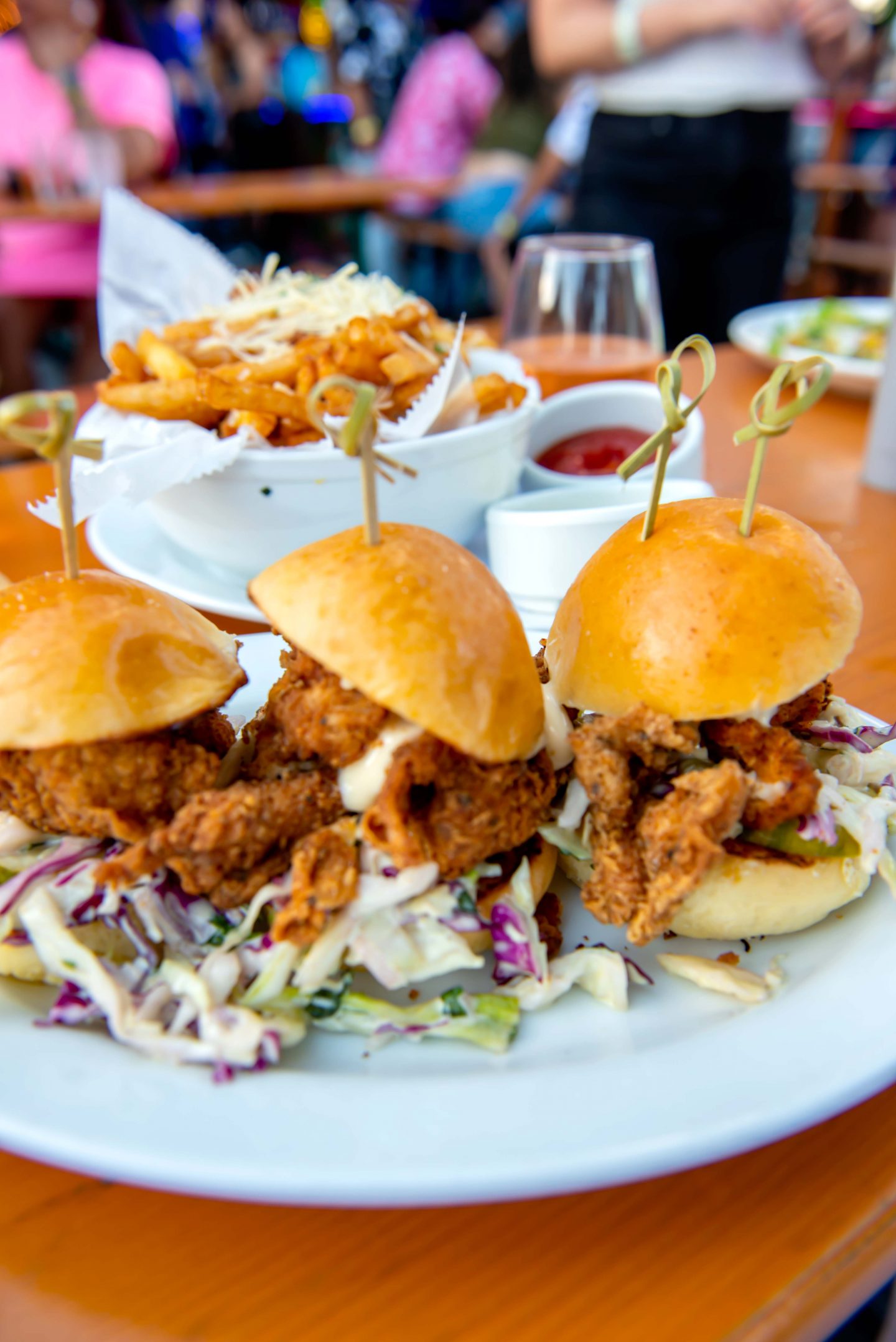 Watermark. Watermark Beach Rosé All Day Review. Rosé.  Watermark Truffle Fries. Watermark Sliders. 