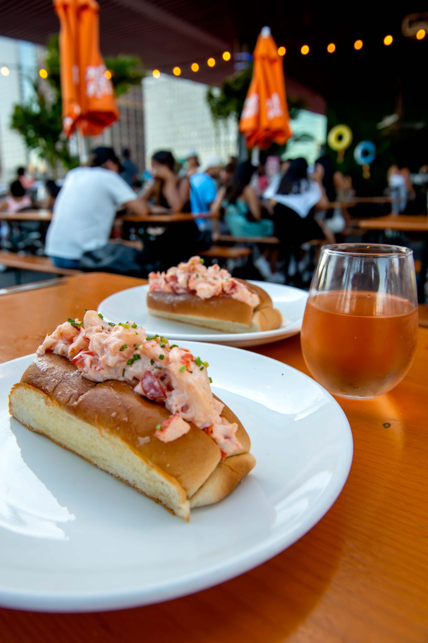 Watermark. Watermark Beach Rosé All Day Review. Rosé. Watermark Lobster Roll.