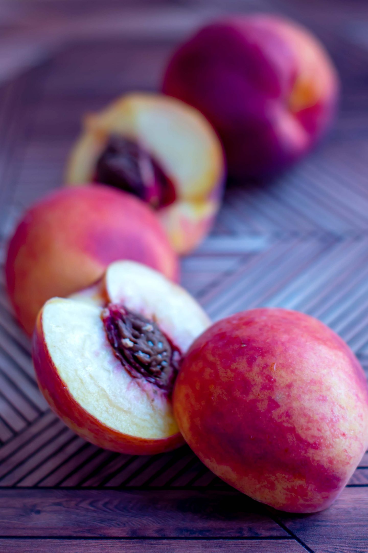 An Easy Mini Peach Cheesecake Recipe in 2022 Peaches. Peach Recipe.