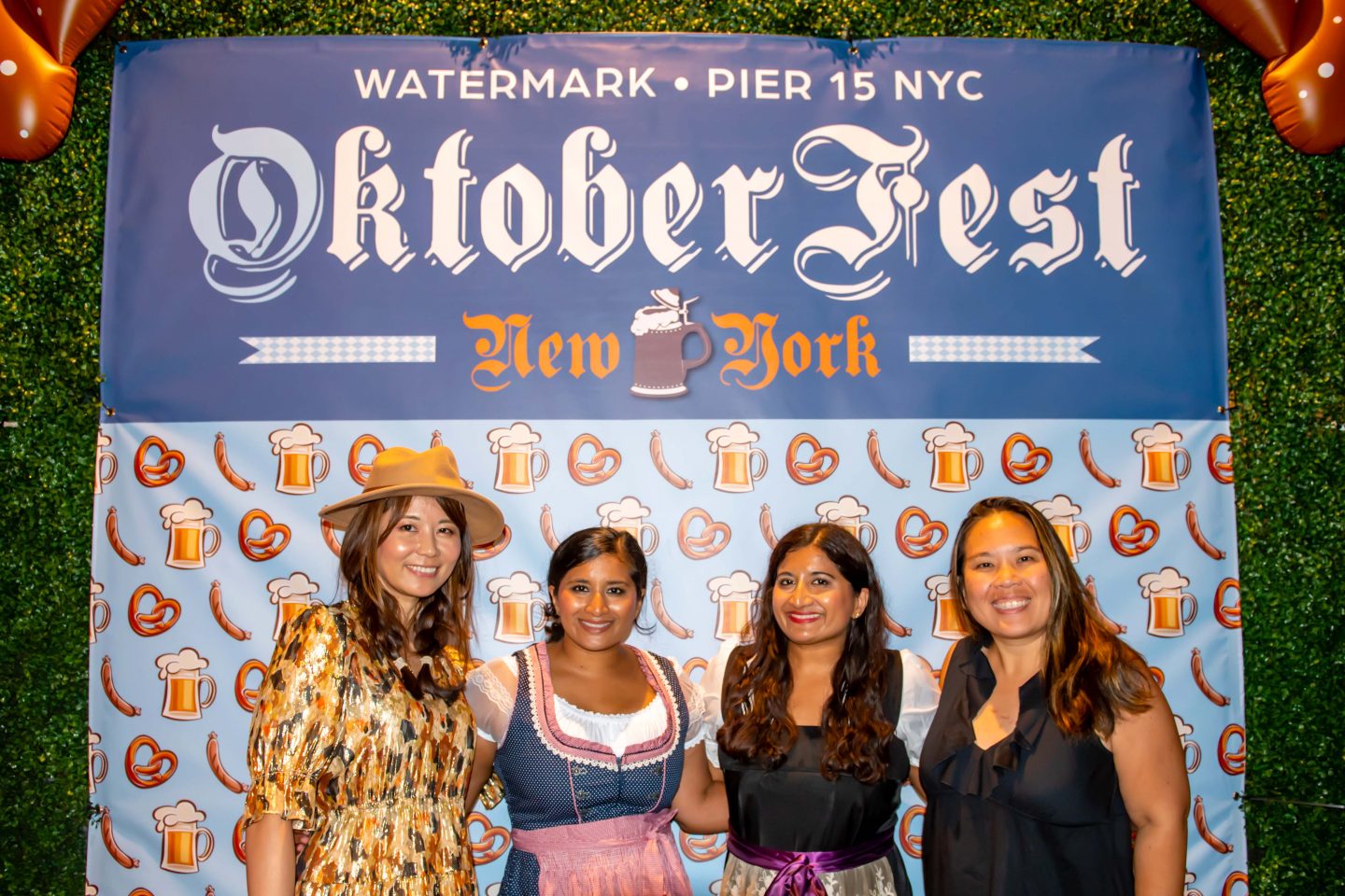 Best Oktoberfest NYC Party. Watermark Oktoberfest. Where to celebrate Oktoberfest in NYC? Watermark Photobooth. 