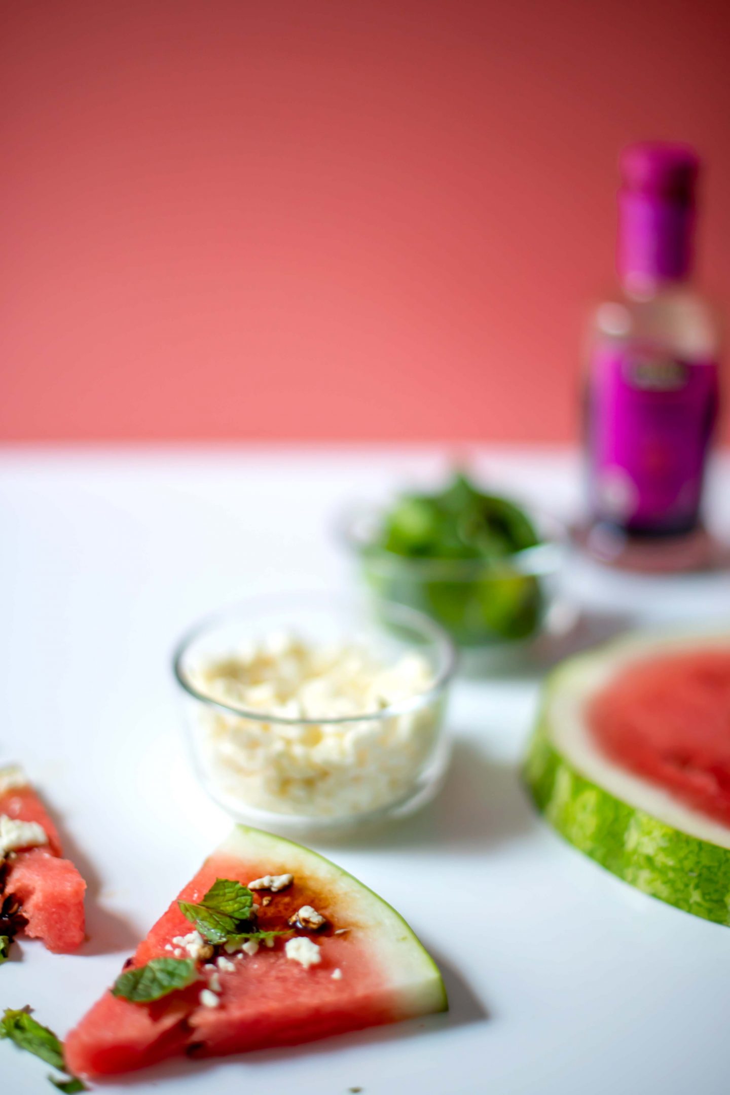 The Best and Ultimate 4-Ingredient Watermelon Pizza Recipe to Make This Summer Watermelon pizza recipe. Feta. Mint. Balsamic glaze.