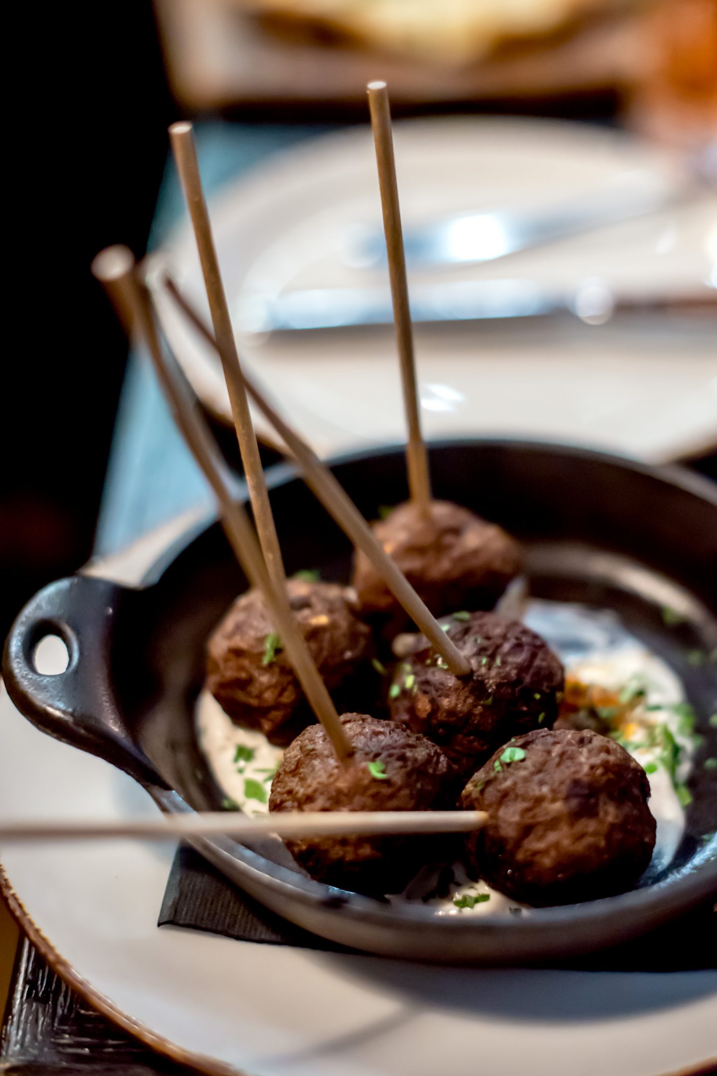 Black Barn Restaurant NYC Review. Black Barn Lamb Kofta. 