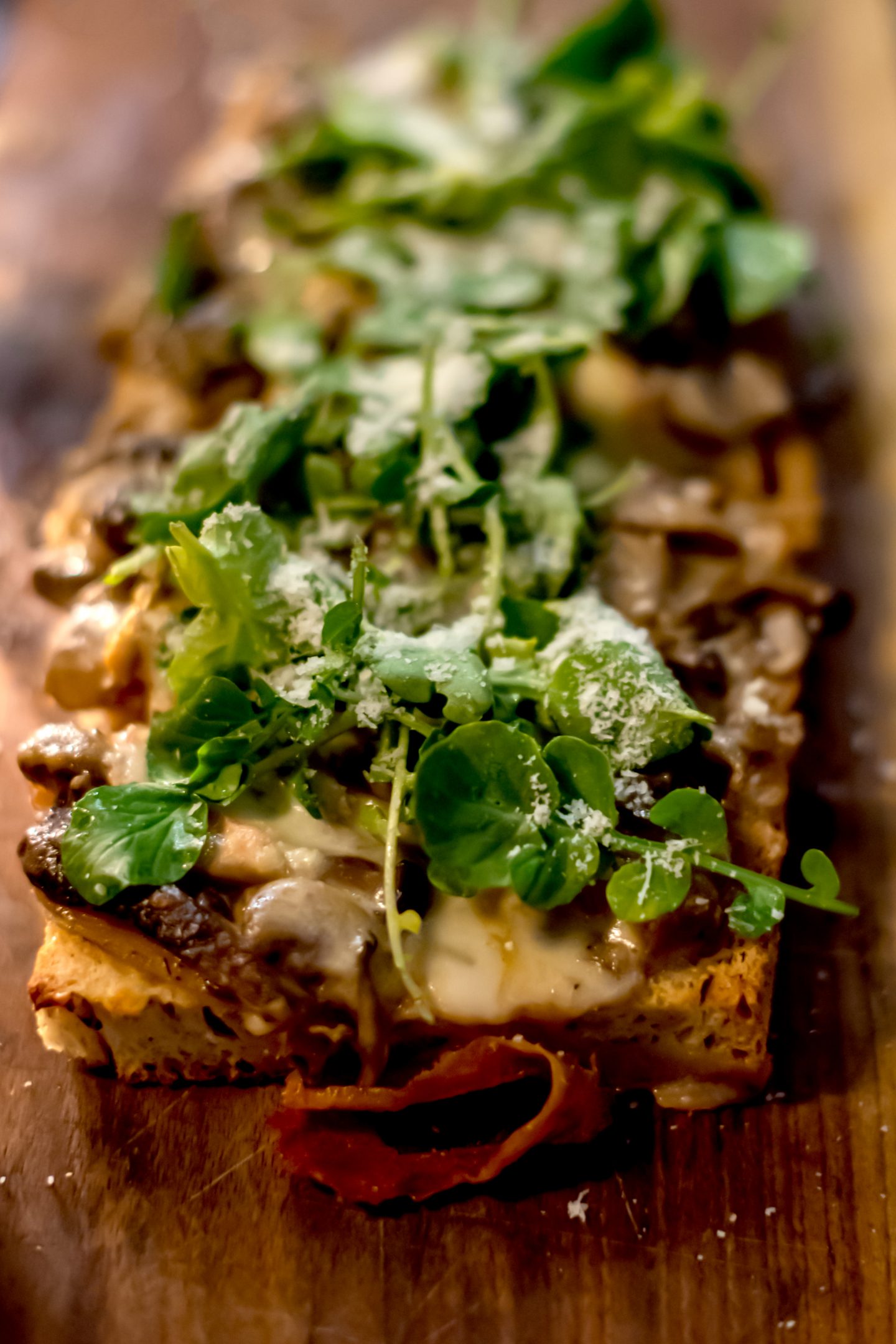 Black Barn Restaurant NYC Review. Black Barn Mushroom Toast. 