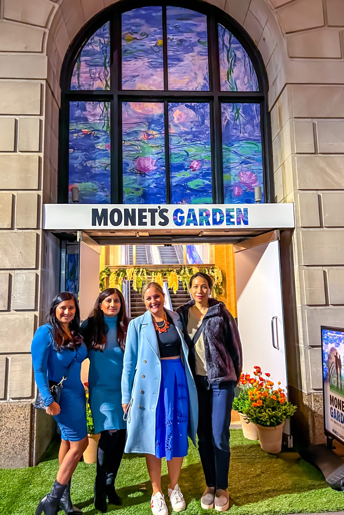 The Best Monet's Garden NYC Review in 2022 Monet's Garden NYC Review. NYC Immersive Experience. Immersive Art. Claude Monet.