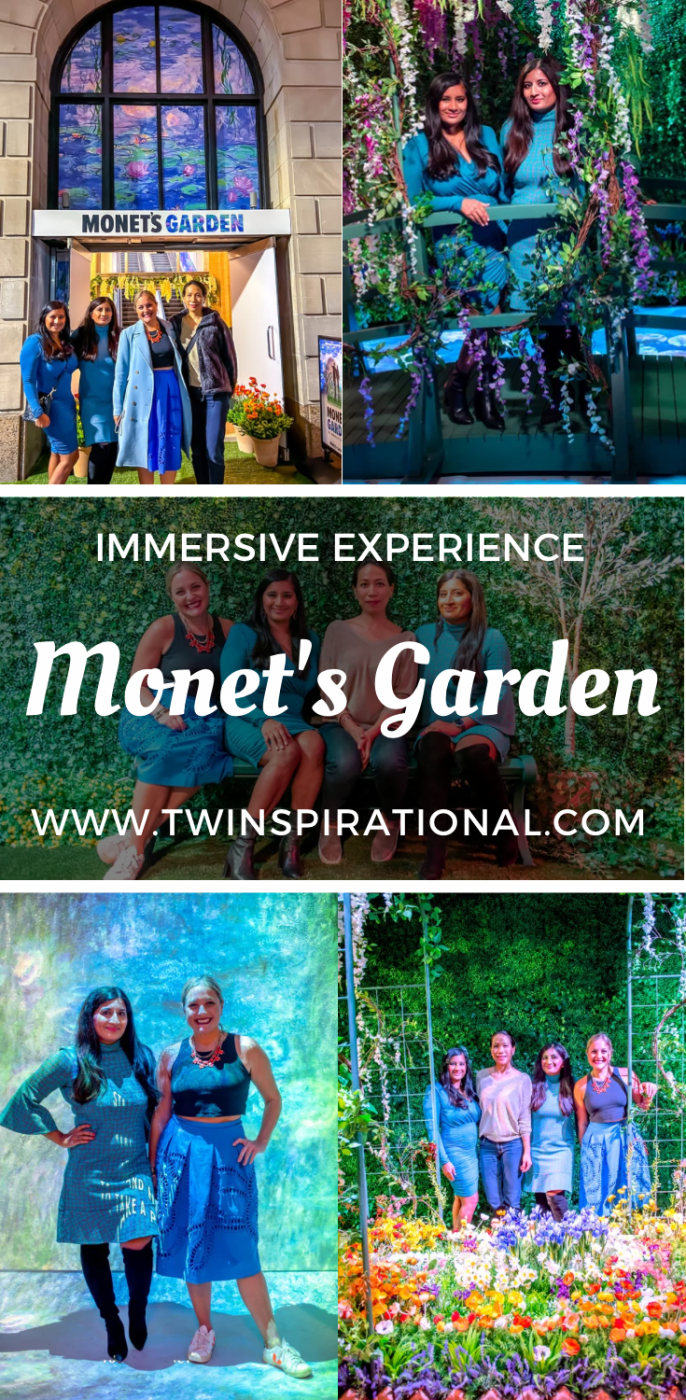 The Best Monet's Garden NYC Review in 2022 Monet's Garden NYC Review. NYC Immersive Experience. Immersive Art. Claude Monet.
