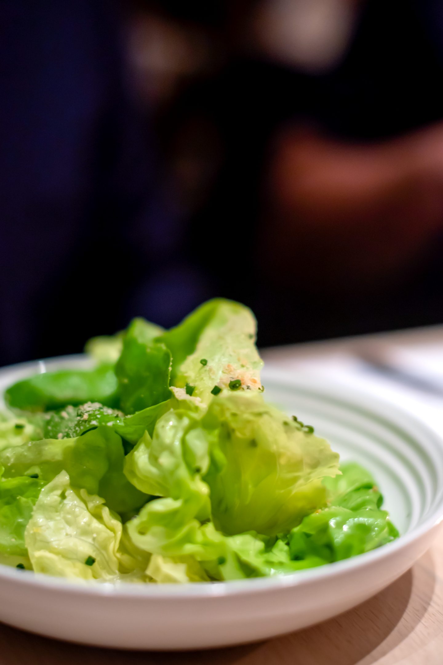 Group Dinner at Claudette NYC. Bibb Lettuce Salad. 