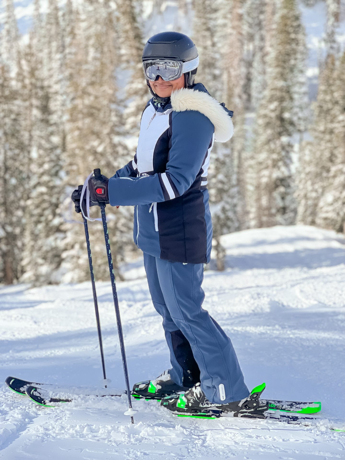 Skiing. Deer Valley Skiing. Sweaty Betty Ski Jacket. 