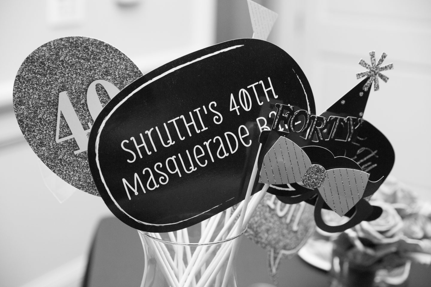The Best Masquerade Ball Ideas: 40th Birthday Party Themes Best Masquerade Ball Ideas. Masquerade Photo Booth Props. Big Dot of Happiness.