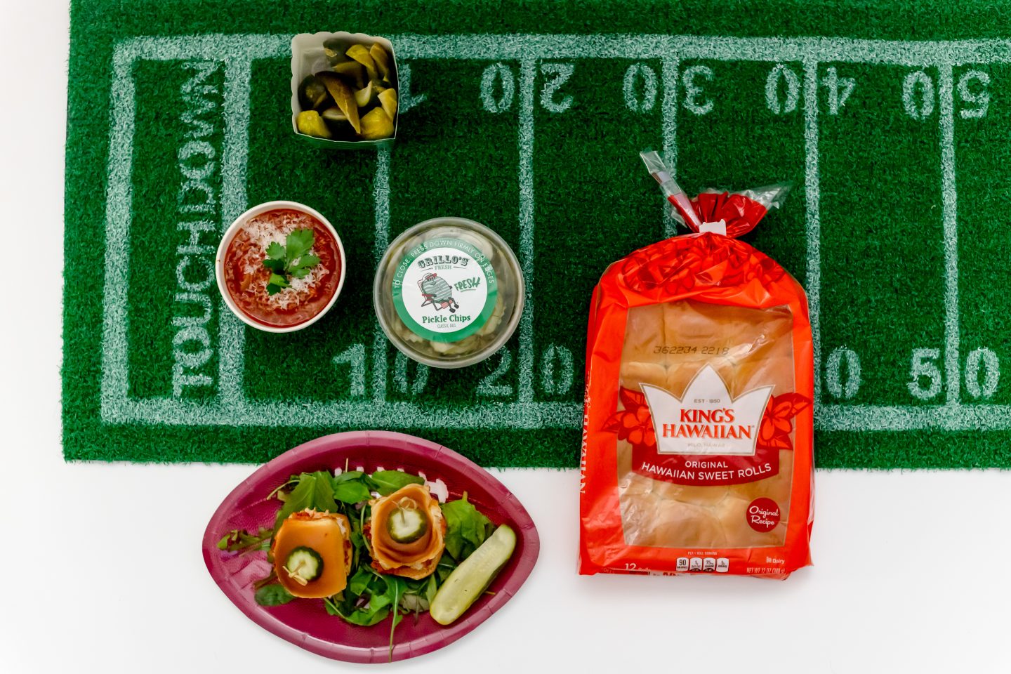 Score Big Points with These Super Bowl Party Ideas and Amazing Chicken Parmesan Slider Recipe Super Bowl Party Ideas. Chicken Parmesan Slider Recipe. Super Bowl Tablescape Ideas.