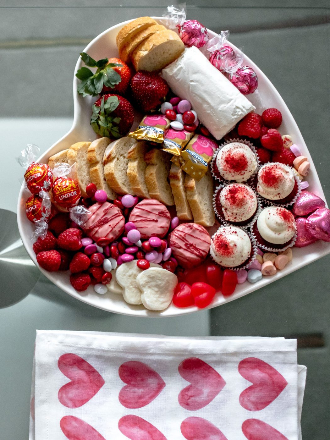 Create the Most Epic Galentine's Day Party with 6 Fierce Ideas! Galentine's Day Party. Galentine's Day Food Ideas. Galentine's Day Dessert Platter. Pink and Red Desserts. Candy Cheese Board.