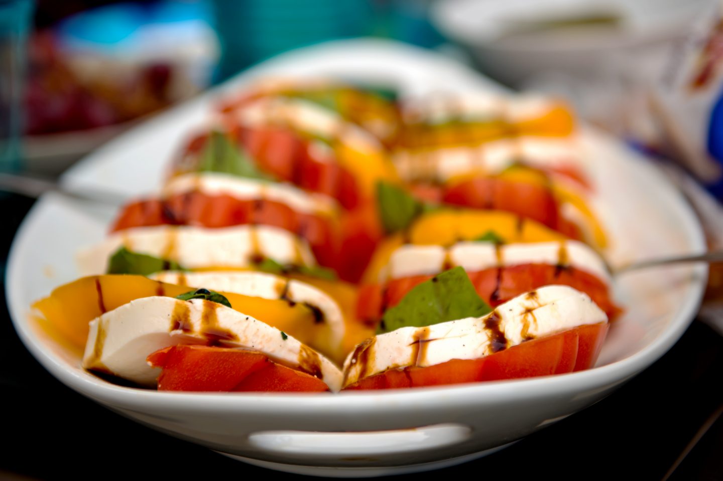 Tomato, Basil and Mozzarella. TBM. 