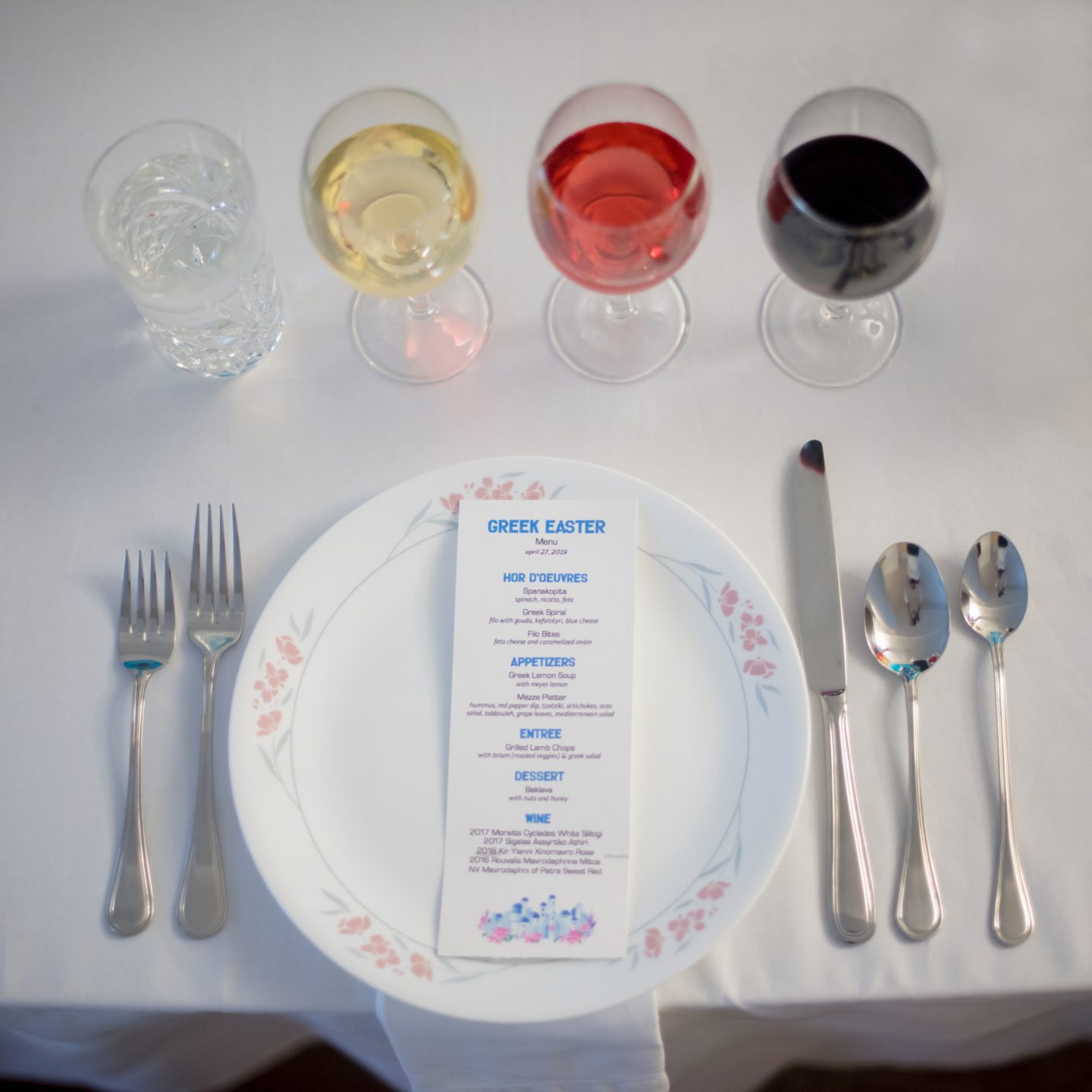 The Ultimate Guide to Easter for Greek Orthodox: 5 Ideas and Inspiration Easter for Greek Orthodox. Greek Easter dinner party. Greek Easter tablescape. Greek wine tasting. Greek Easter menu.