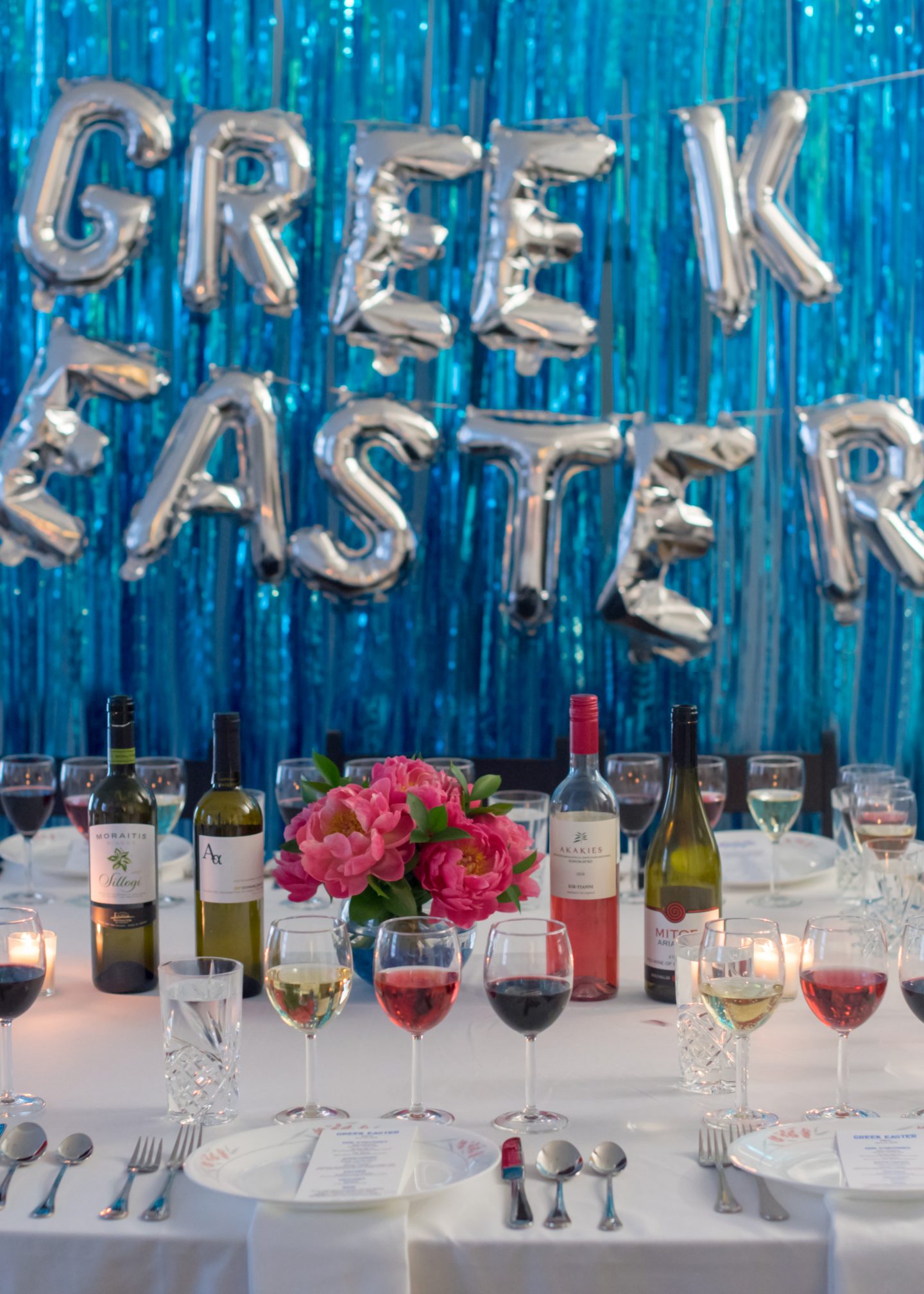 The Ultimate Guide to Easter for Greek Orthodox: 5 Ideas and Inspiration Easter for Greek Orthodox. Greek Easter dinner party. Greek Easter tablescape. Greek wine tasting.