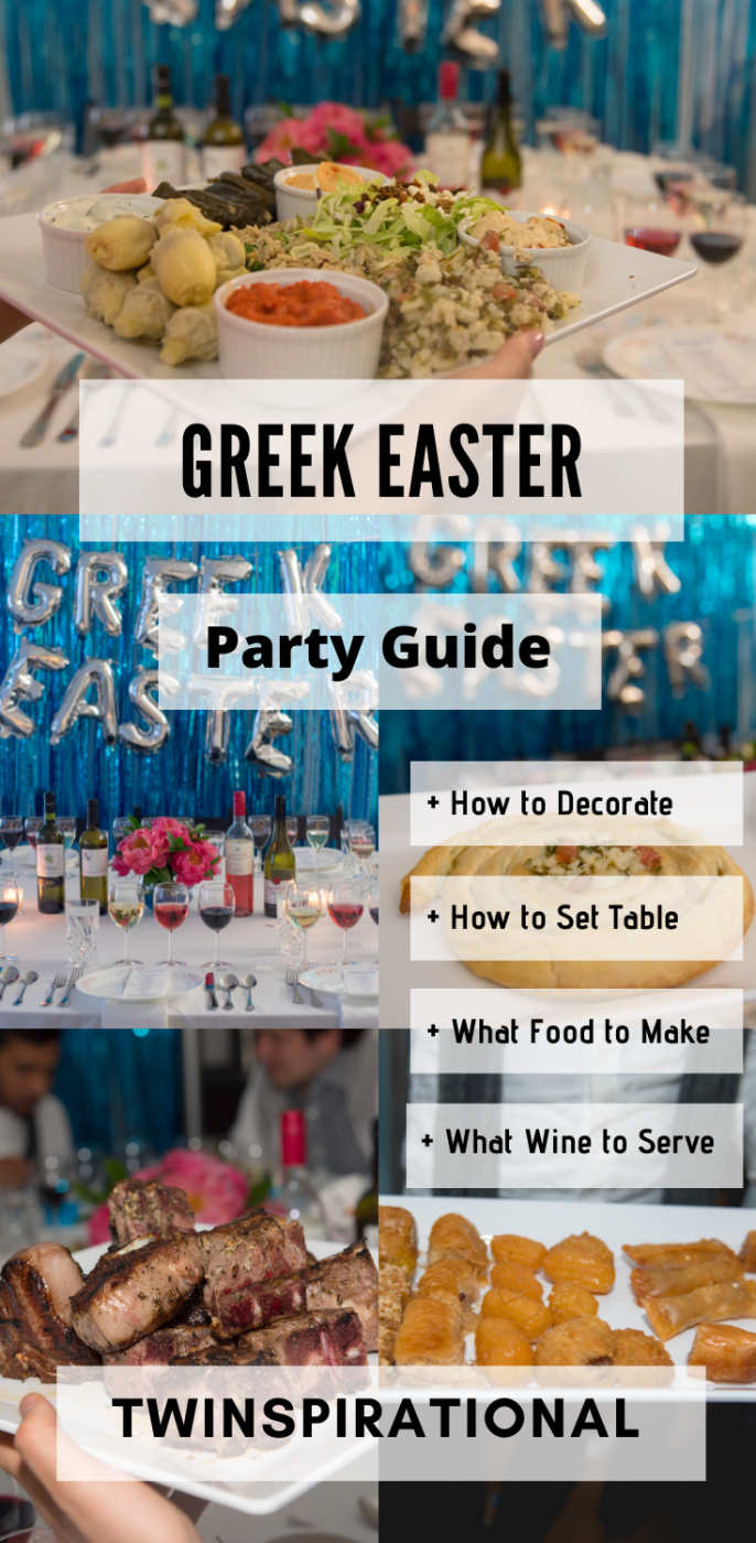 The Ultimate Guide to Easter for Greek Orthodox: 5 Ideas and Inspiration Easter for Greek Orthodox. Greek Easter dinner party. Greek Easter tablescape. Greek wine tasting.