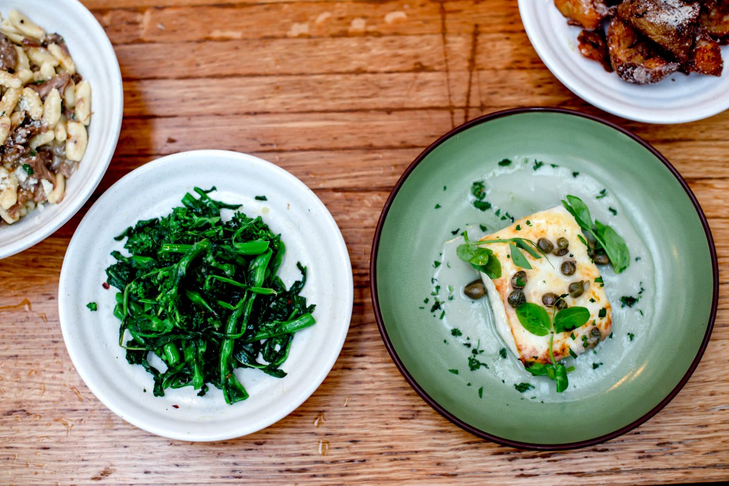 Eataly Flatiron NYC. Eataly Spring 2023. Eataly Summer 2023. Eataly Halibut. Eataly Cavatelli. Eataly Patate. Eataly Broccoli Rabe. 