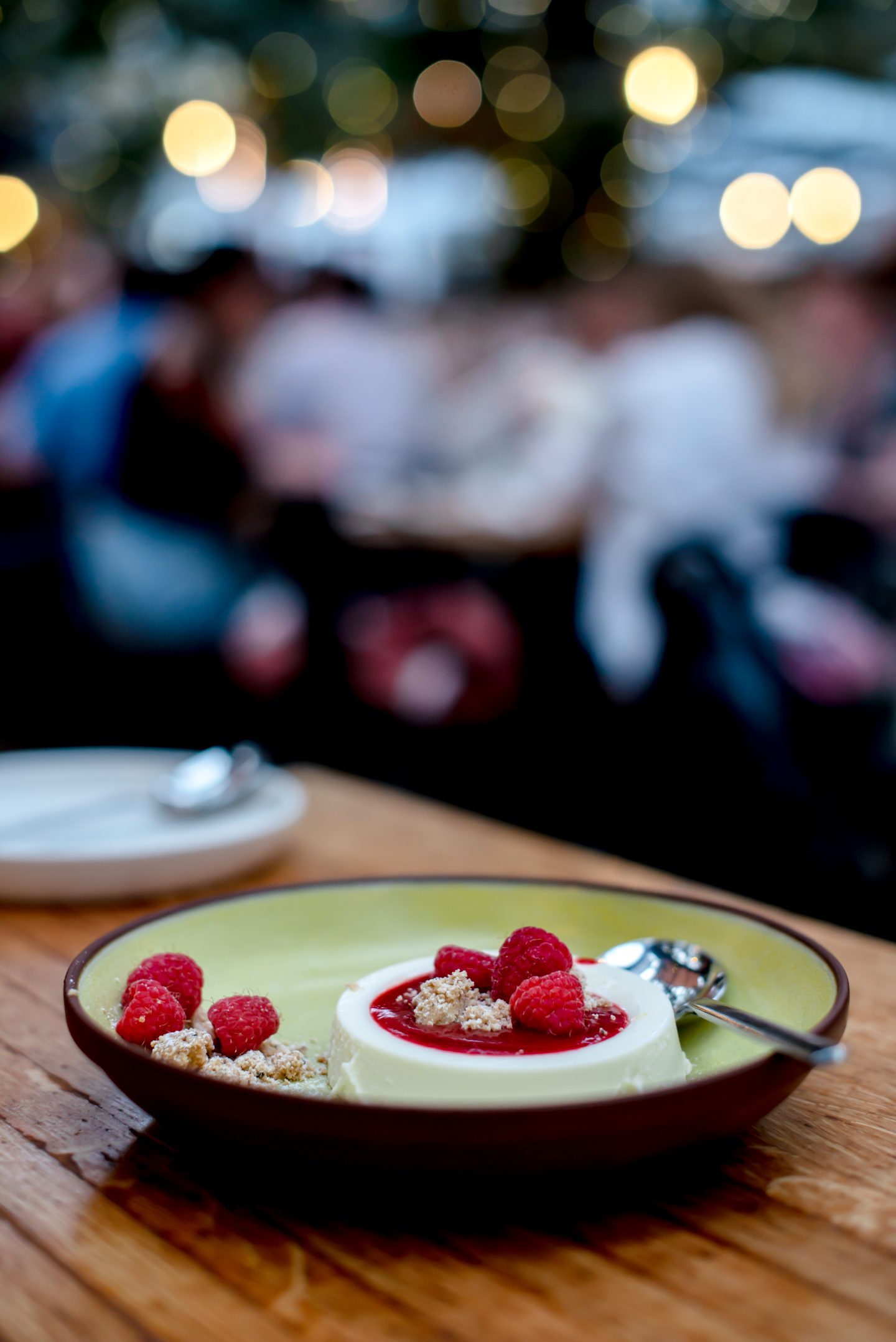 Eataly Flatiron NYC. Eataly Spring 2023. Eataly Summer 2023. Eataly Panna Cotta. Eataly dessert. 