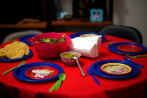 Red Tablecloth