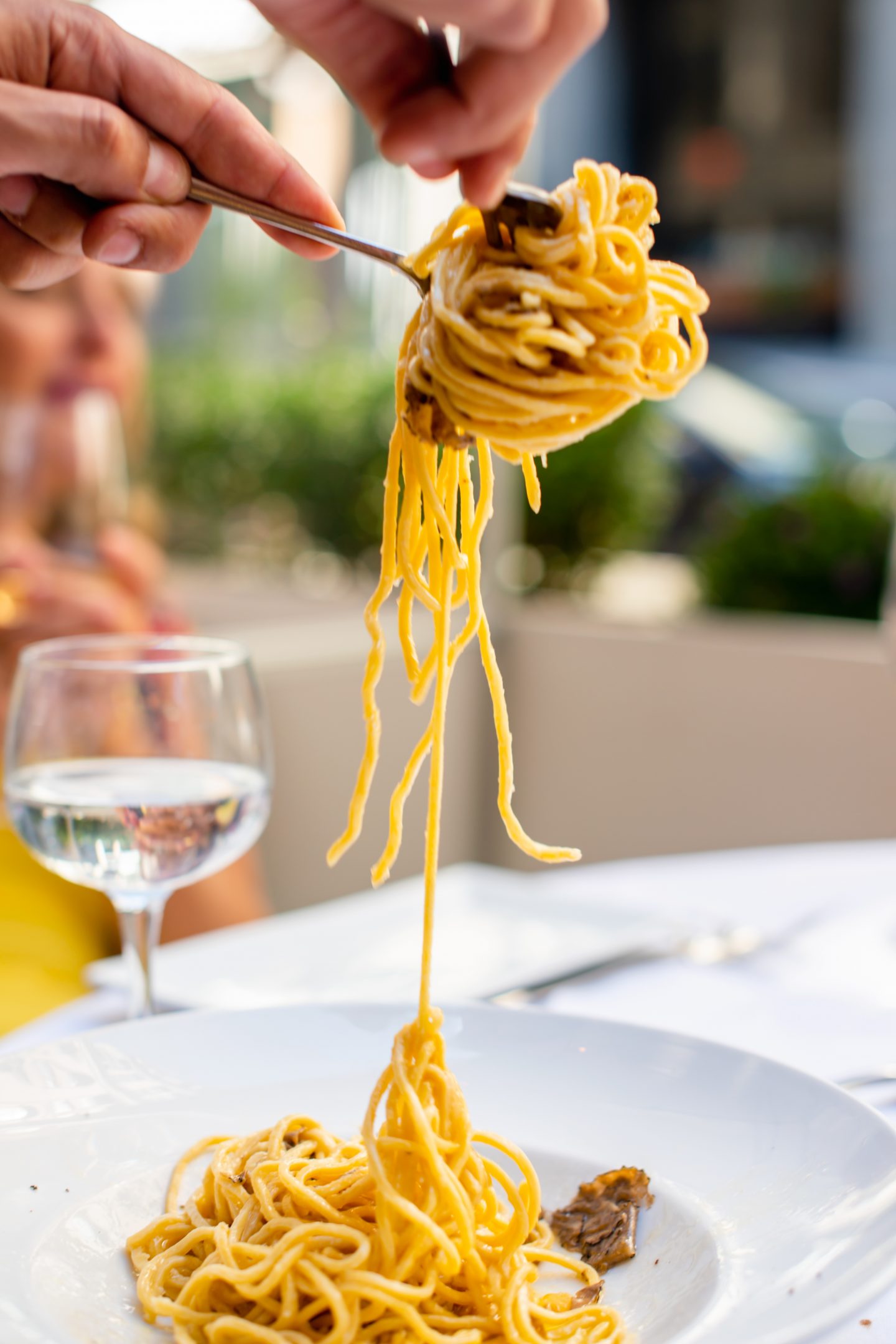 NYC Restaurants with Beautiful Outdoor Dining. Novita NYC. Novita Pasta Course. 