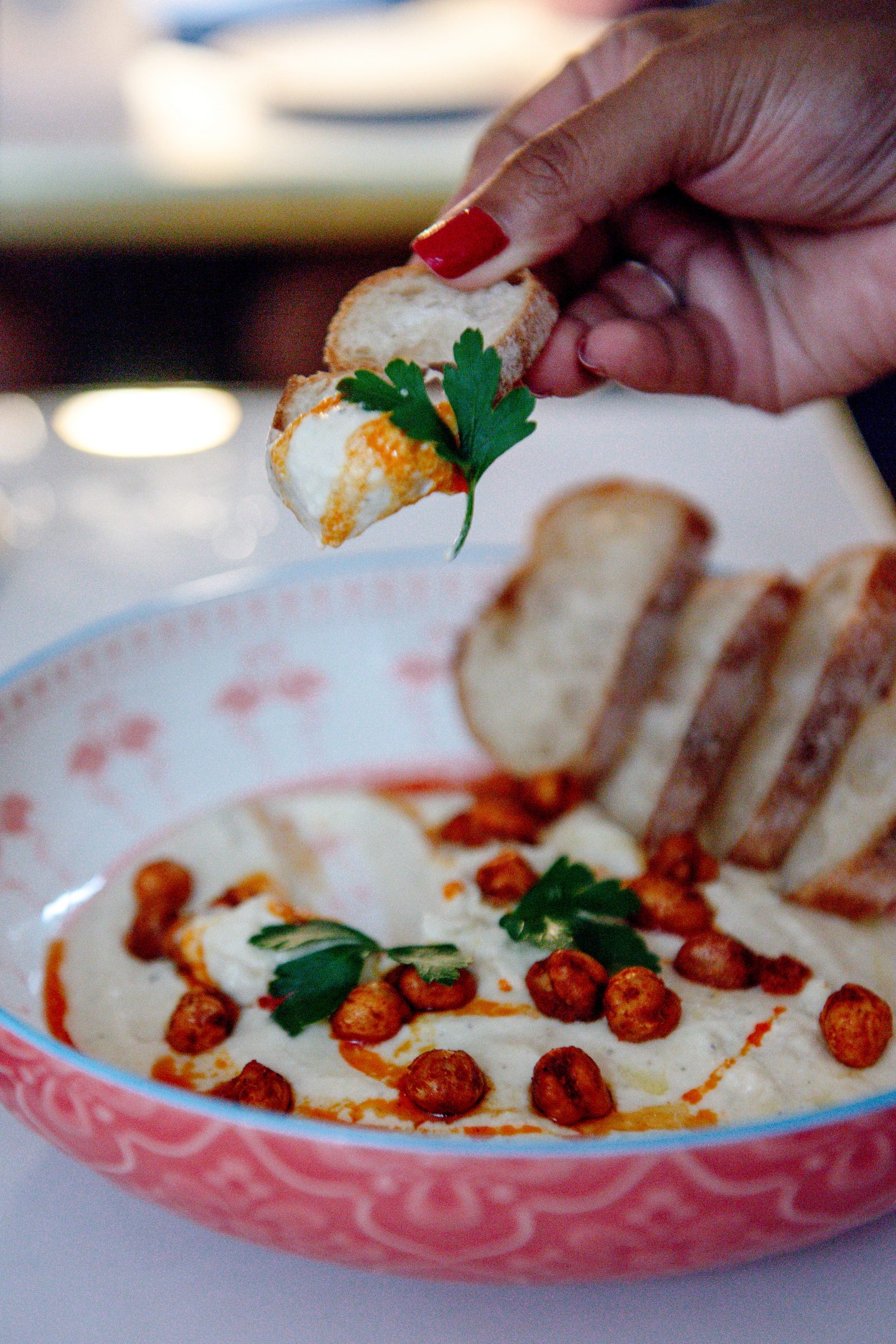 North Fork Restaurant NYC. West Village Restaurants. Hummus. 