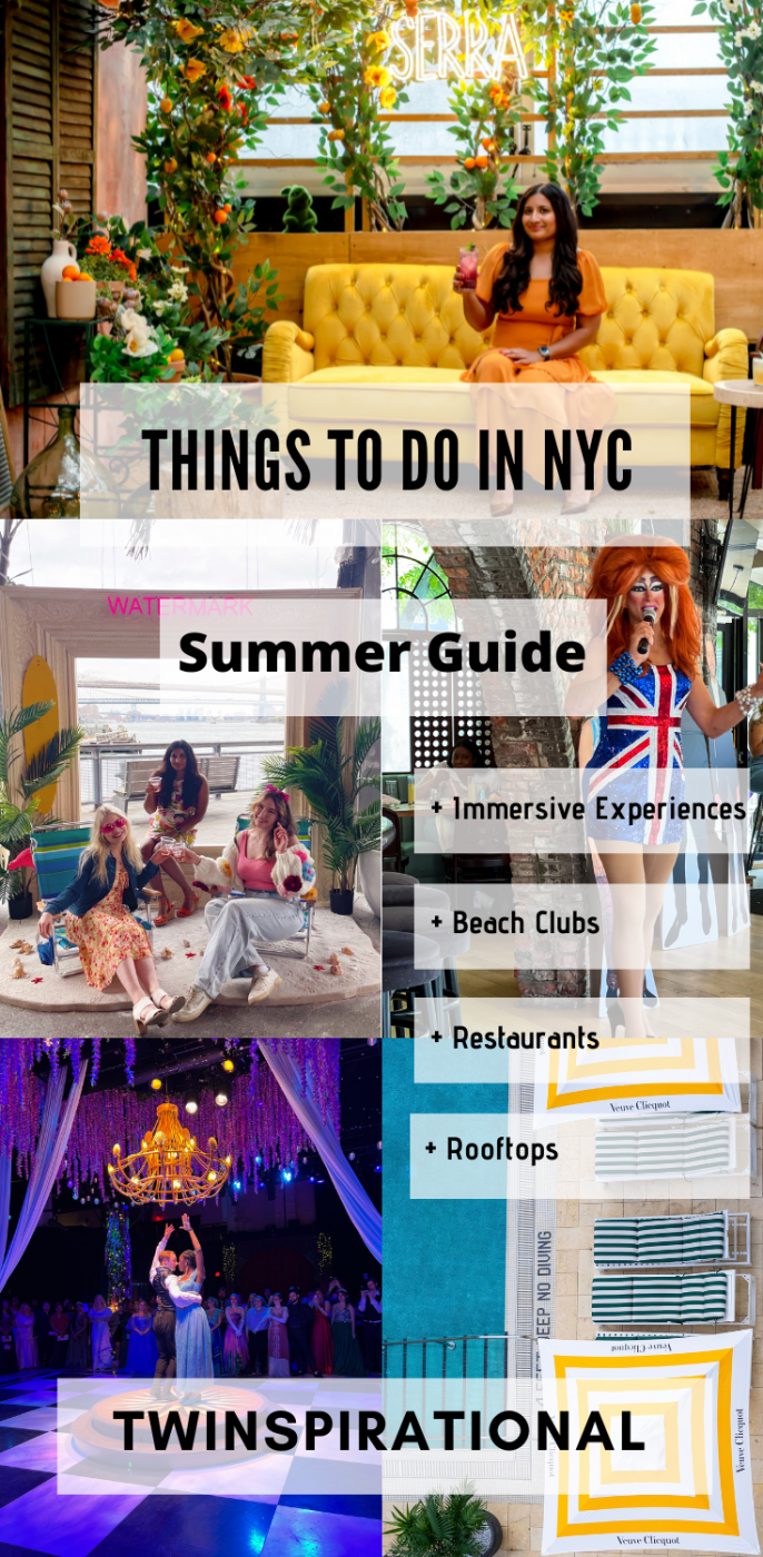 Best Things to Do in NYC This Summer 2023 Things to do in NYC This Summer. Eataly Flatiron. Bridgerton. Mad Morton Drag Brunch. Watermark Beach. Coda Beach Hotel. Wonderland Dreams.