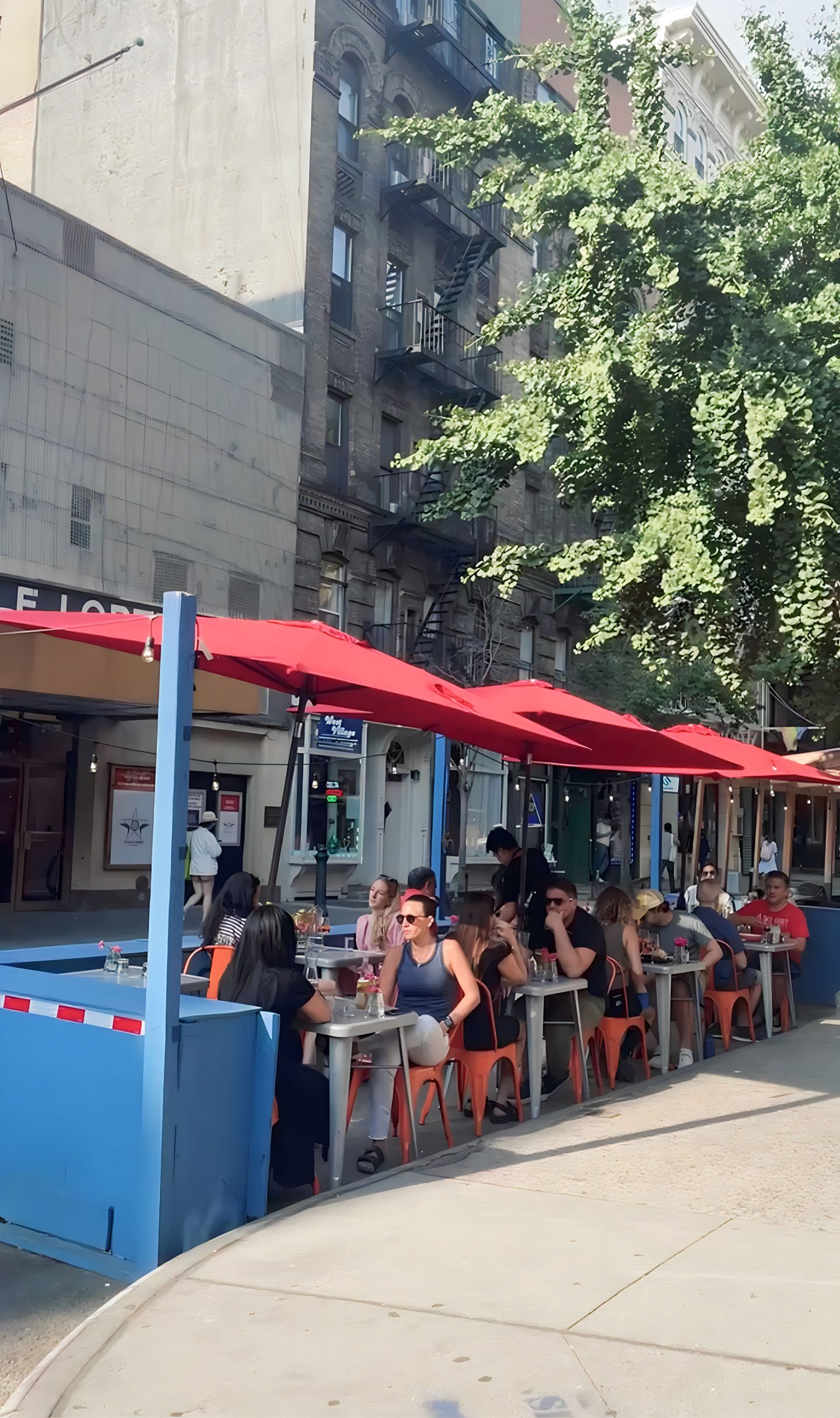 North Fork Restaurant NYC. West Village Restaurants. North Fork Outdoor Dining. 