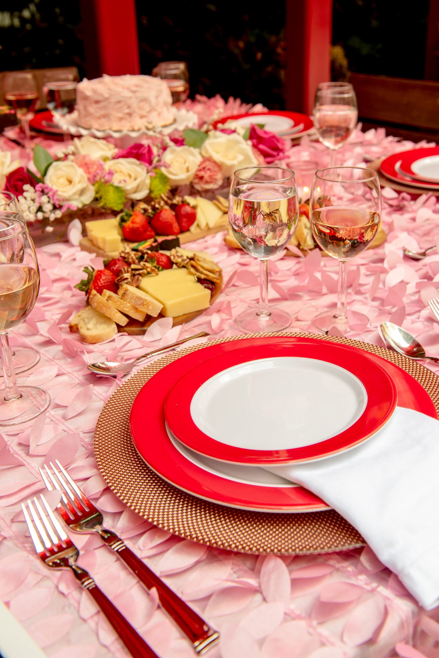 8 Beautiful Pink Garden Party Ideas to Enchant Your Guests Garden Party Ideas. Garden Party Ideas for Adults. Summer Garden Party Ideas. Pink Tablescape. Cheese Board.