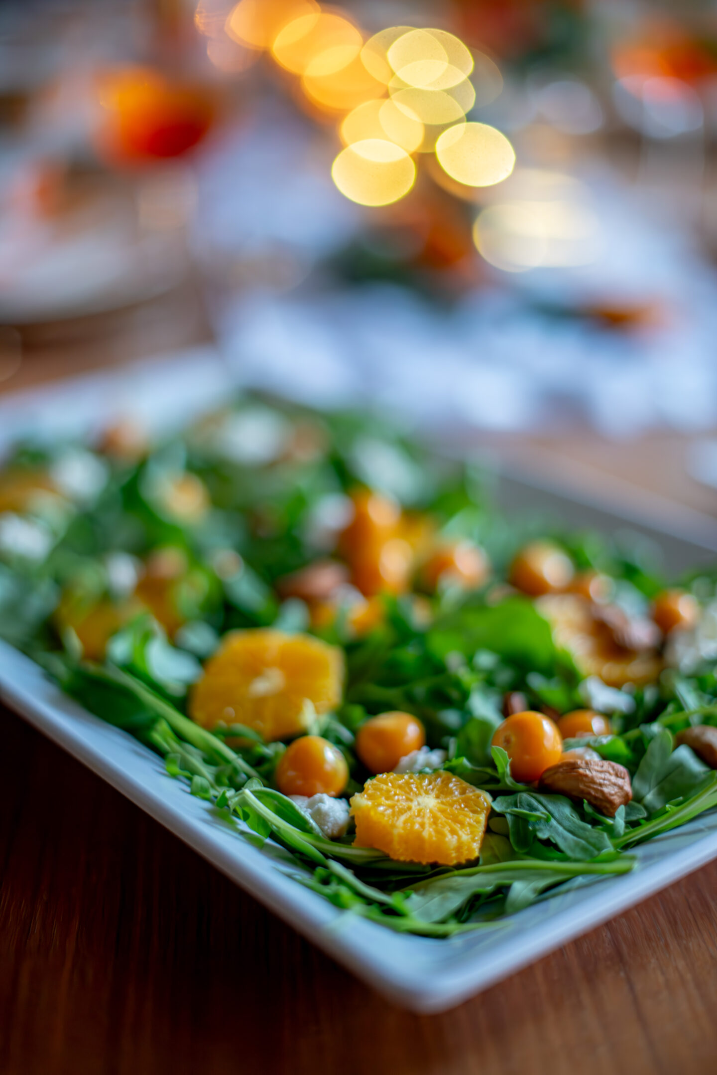 Orange Food Ideas. Orange Salad. 