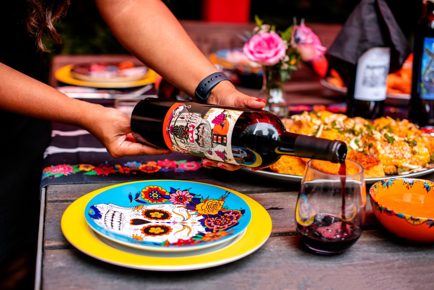 10 Ideas for a Beautiful Dia De Los Muertos Party Flora Springs Halloween Wine.
