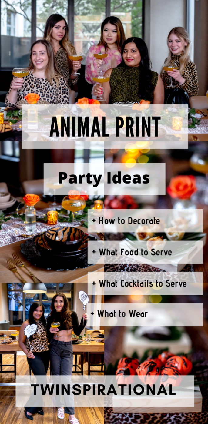 Animal Print Party Ideas. Mikasa Amari Dinnerware. Animal Print Tablescape. 