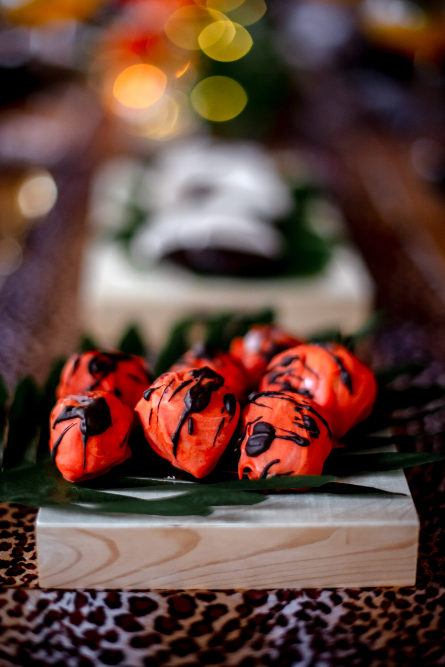 Animal Print Party Ideas. Animal Print Tablescape. 