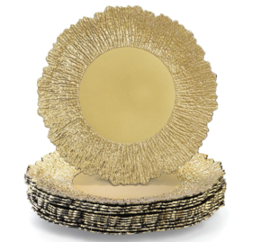 Gold Charger Plates