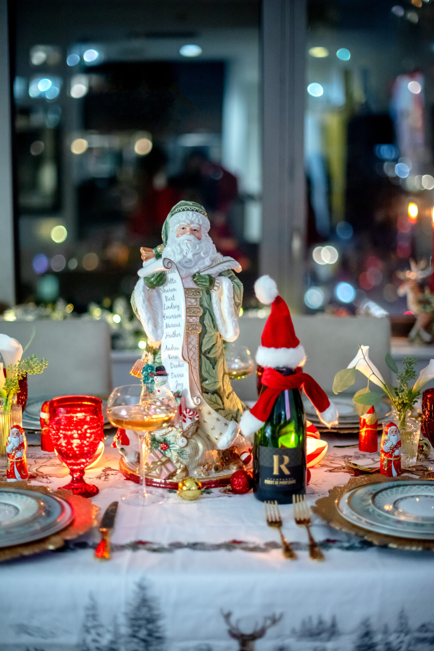 Fitz and Floyd Christmas. Christmas Tablescape.