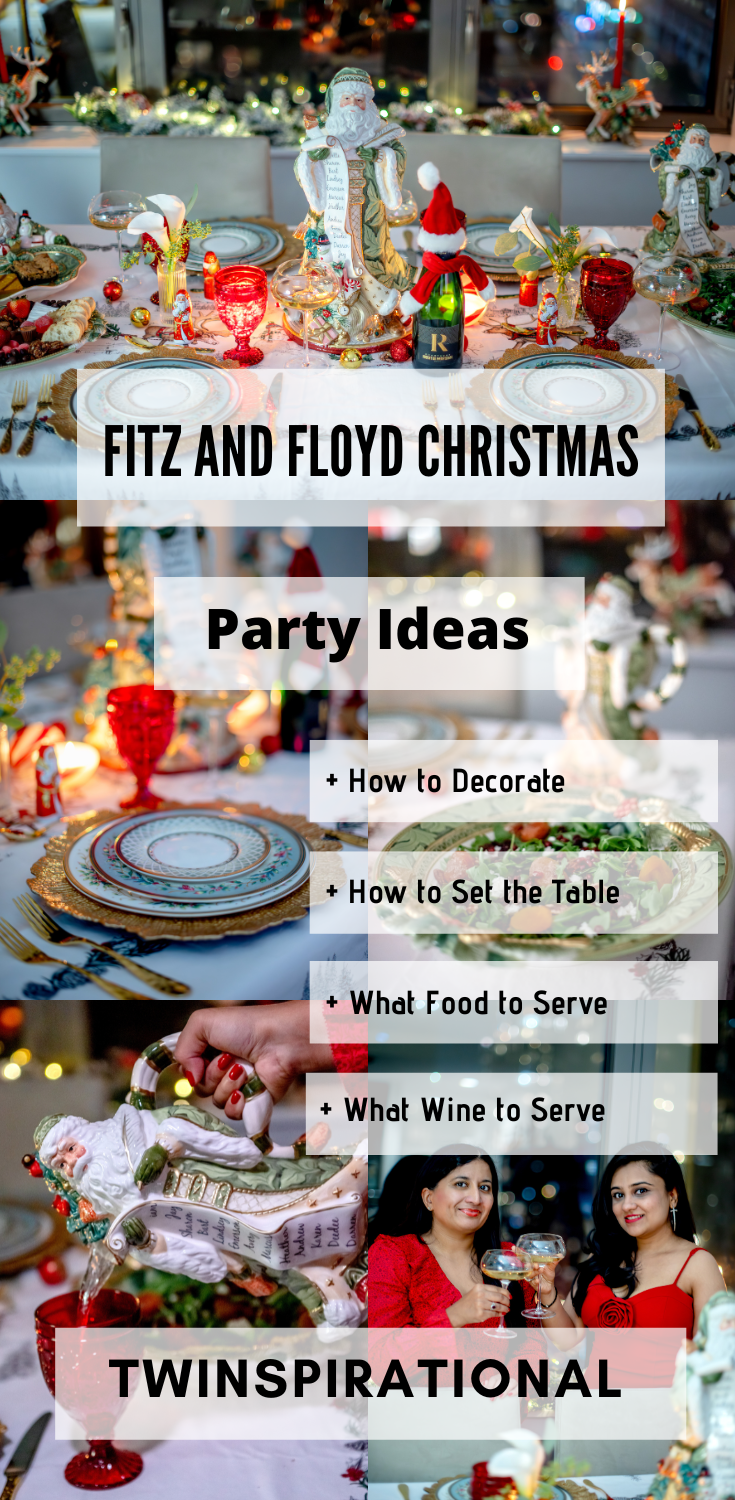 Fitz and Floyd Christmas. Christmas Tablescape.
