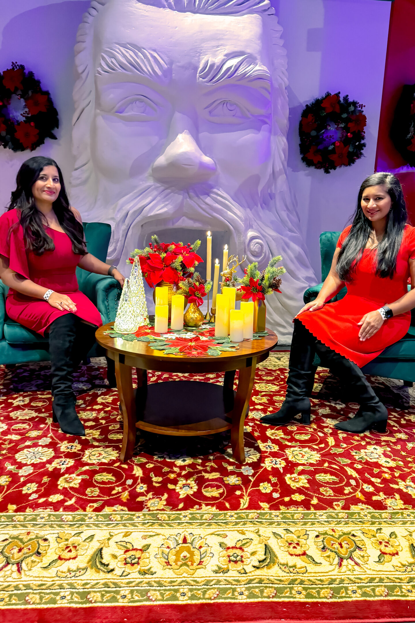 The Top 15 Christmas in New York Events Christmas in New York Events. The Santa Clauses. Pier 17.