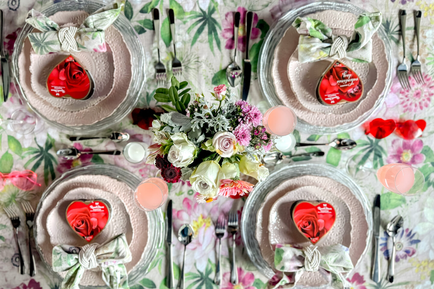 Valentine's Day Ideas for Kids. Pfaltzgraff Chateau Pink.