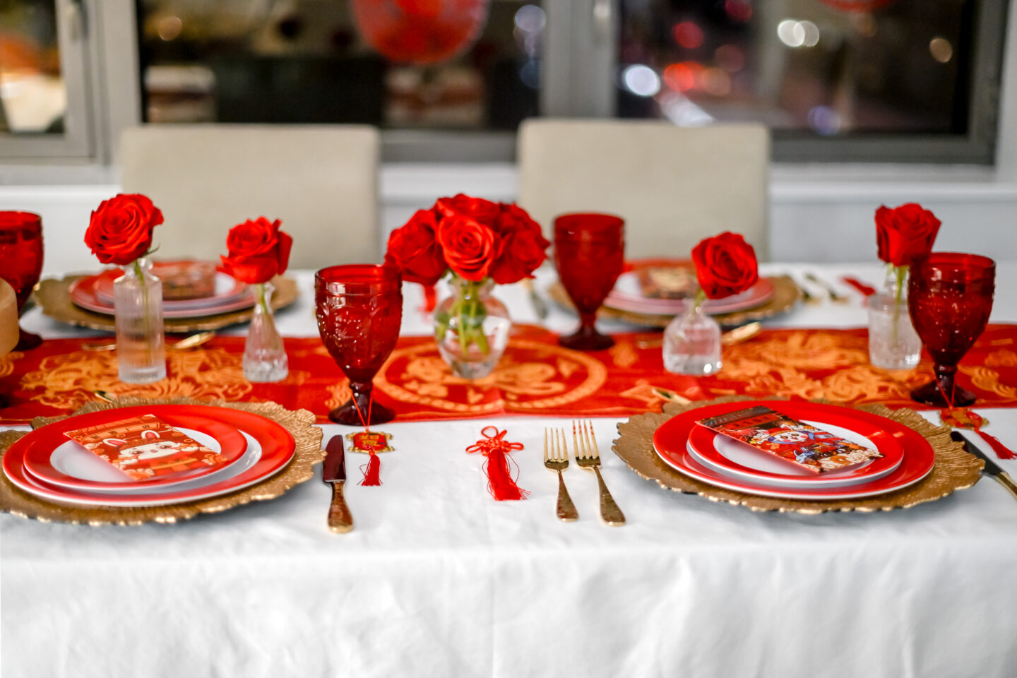 10 Ideas for an Epic Chinese New Year Party: Unleash the Year of the Dragon Chinese New Year Party. Year of the Dragon. Chinese New Year Tablescape.