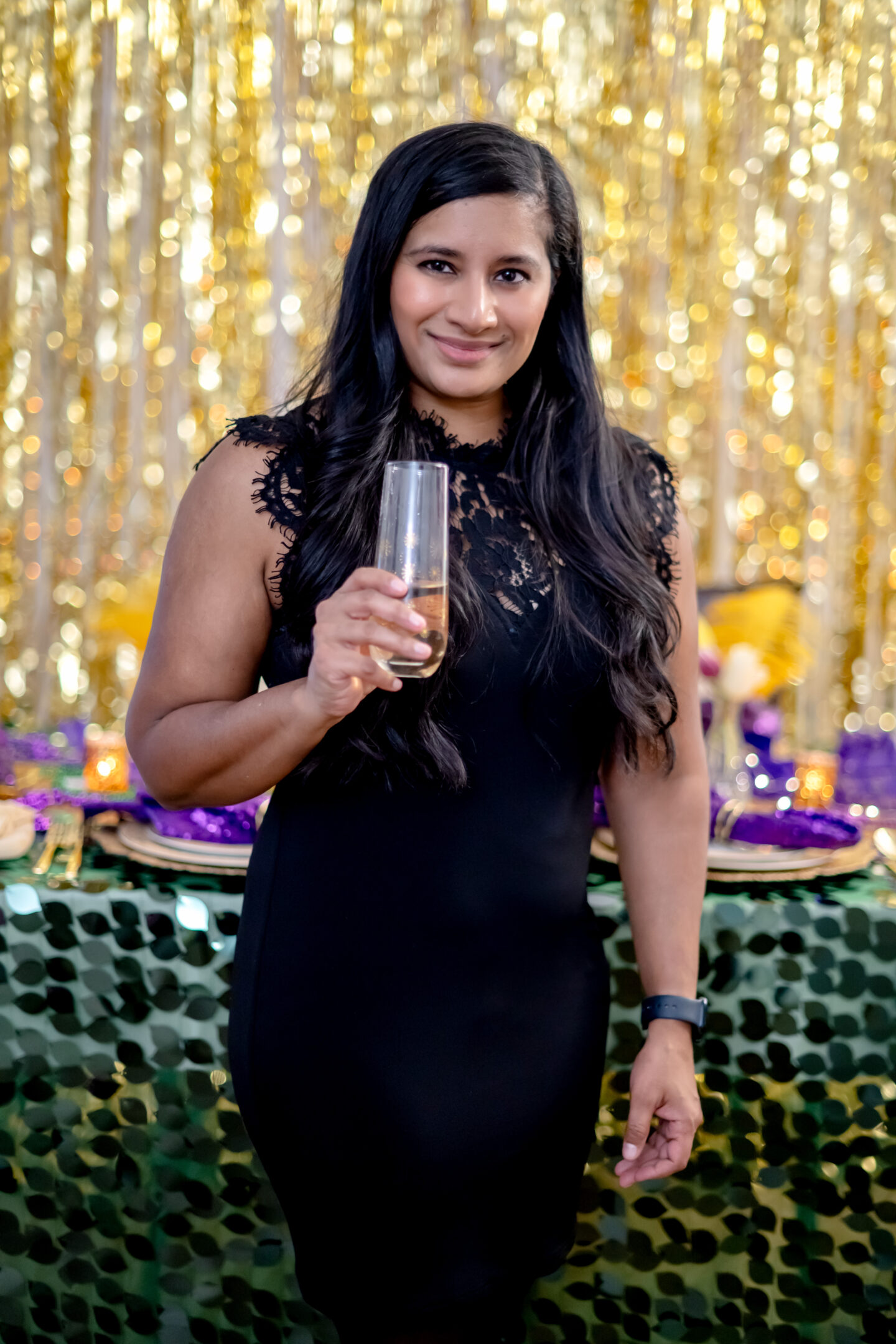 Mardi Gras Party Ideas. Mardi Gras Tablescape. 