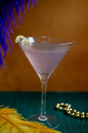 Crafting the Most Delicious 5 Ingredient Empress Gin Martini for Mardi Gras