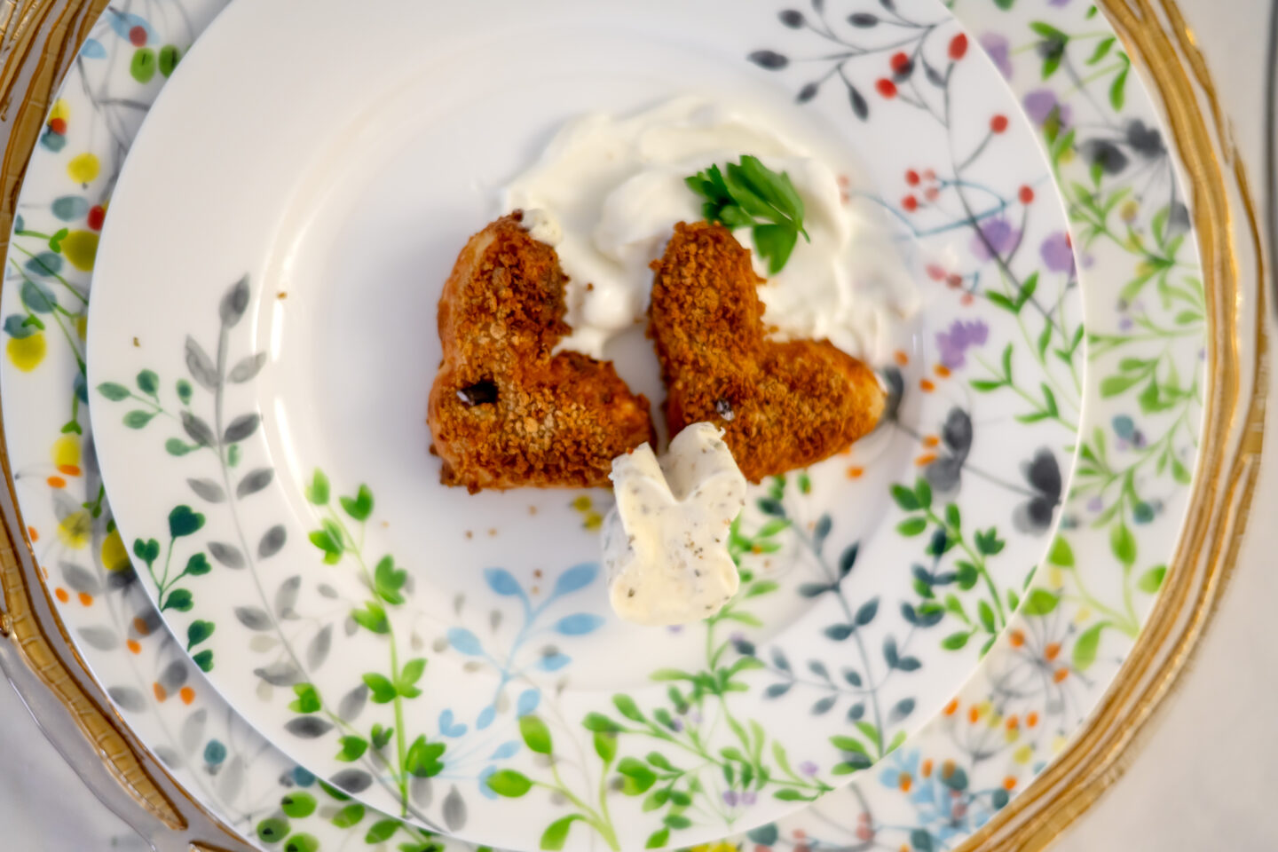 Bunny Potato Croquettes. Adorable Easter Food Ideas. Bunny Foods.