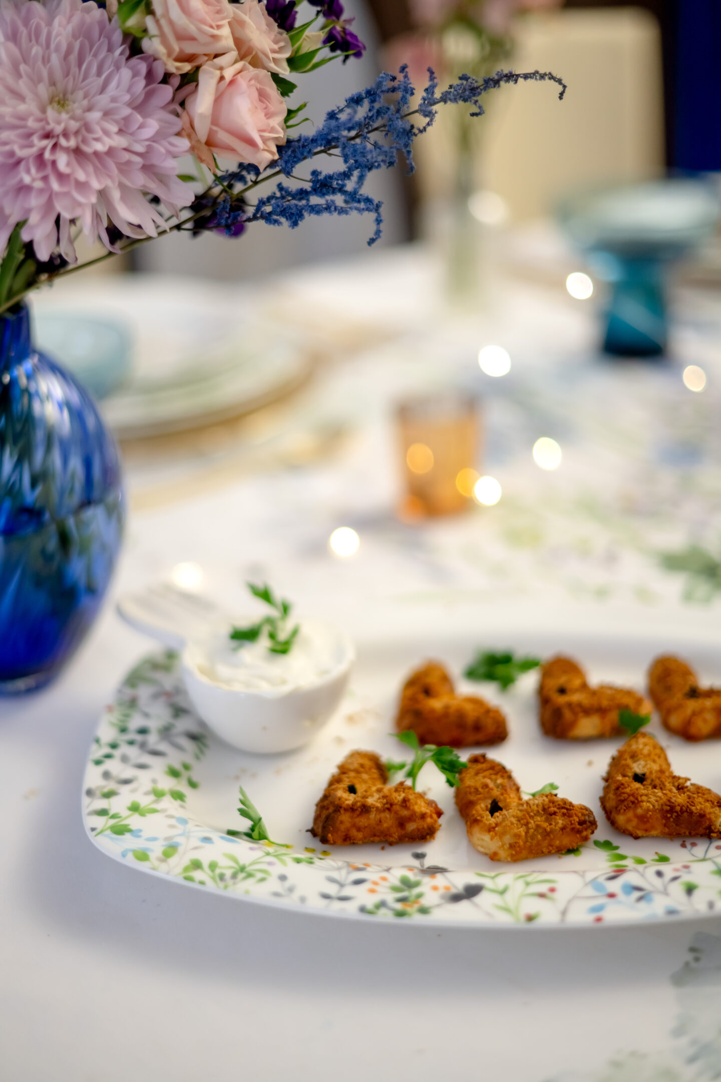 Bunny Potato Croquettes. Adorable Easter Food Ideas. Bunny Foods.