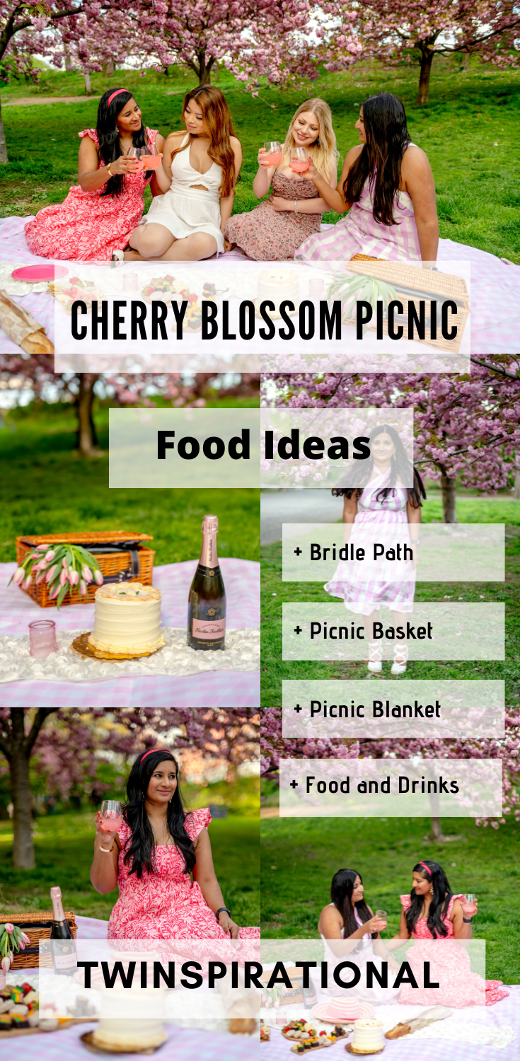 Picnic Food Ideas. Perfect Pink Picnic Party. Central Park. Bridle Path Picnic. Cherry Blossom Picnic. 