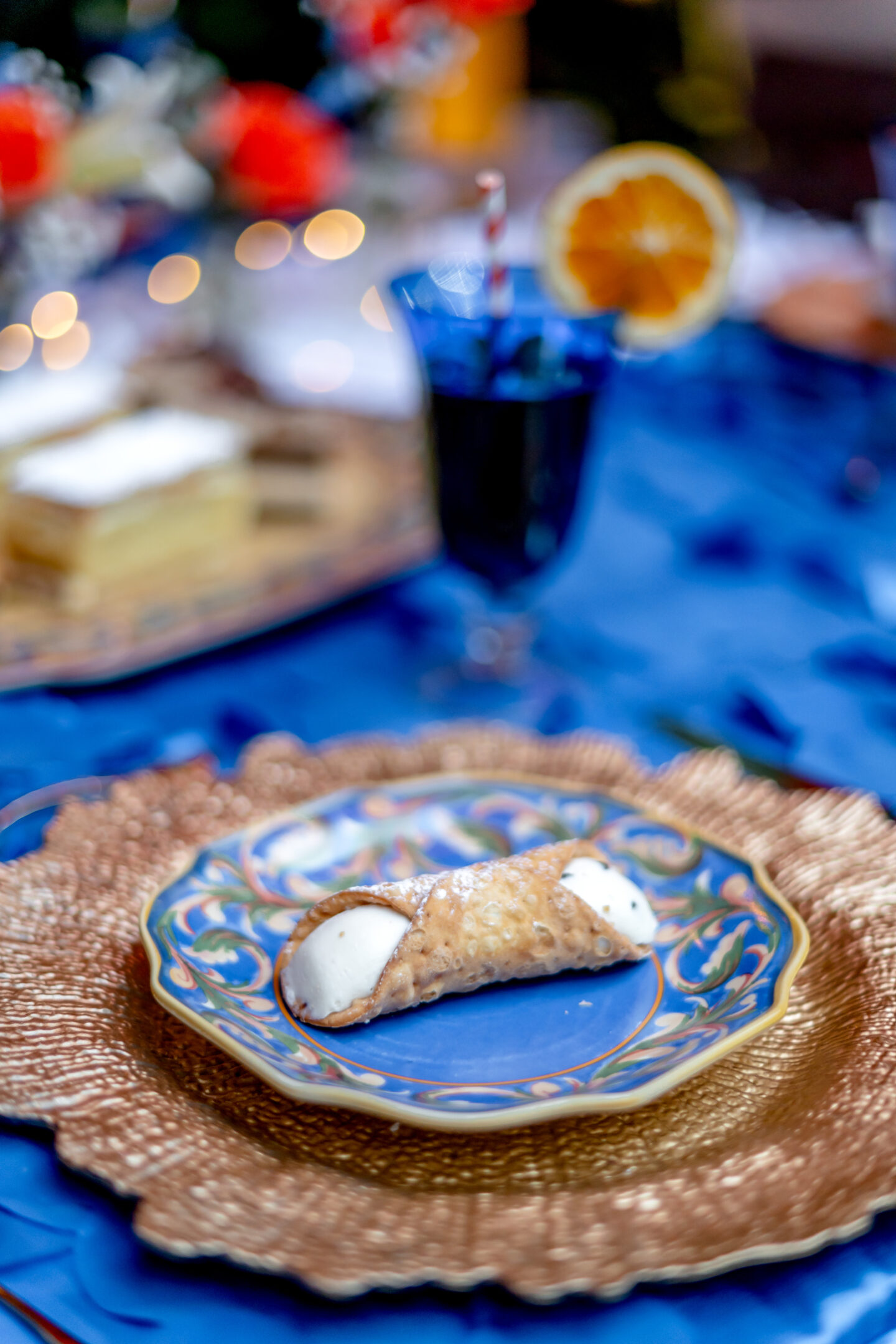 Amalfi Coast Themed Party. Pfaltzgraff Villa della Luna Collection.