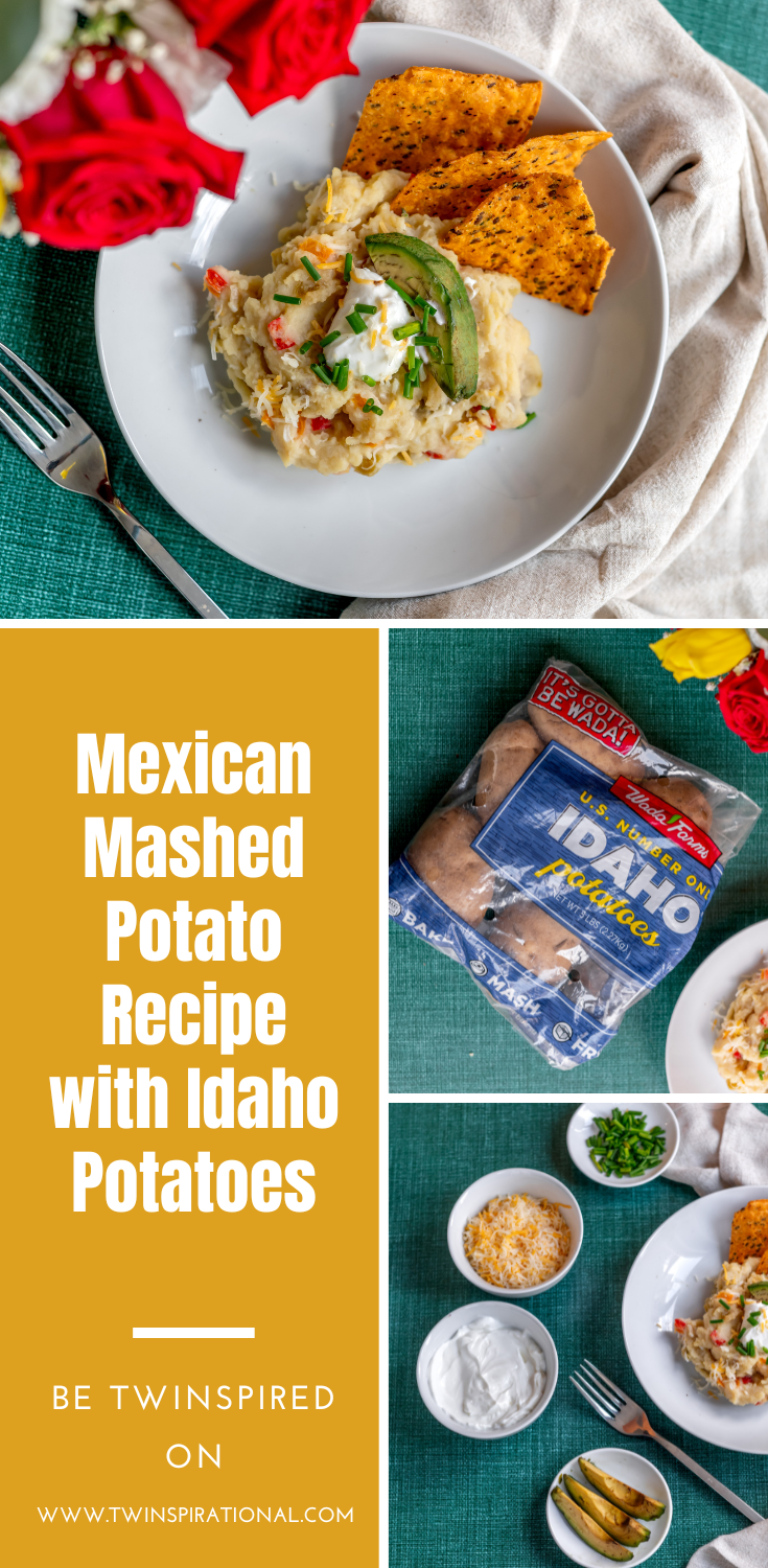 9 Ingredients to Make the Ultimate Mexican Mashed Potatoes for Cinco de Mayo Mexican Mashed Potatoes for Cinco de Mayo. Idaho Potatoes.