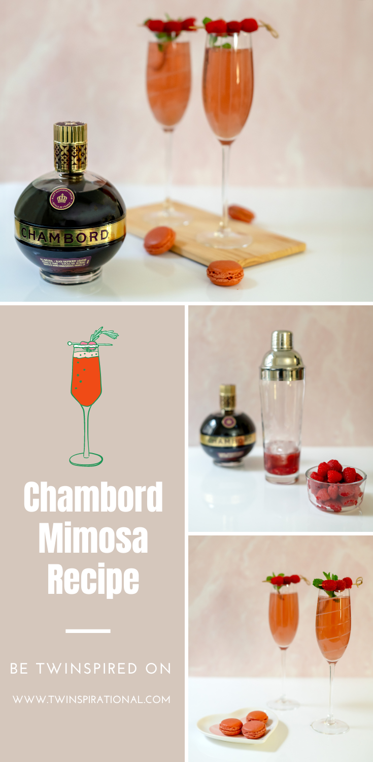 Chambord Mimosa Recipe. Mom-mosa.