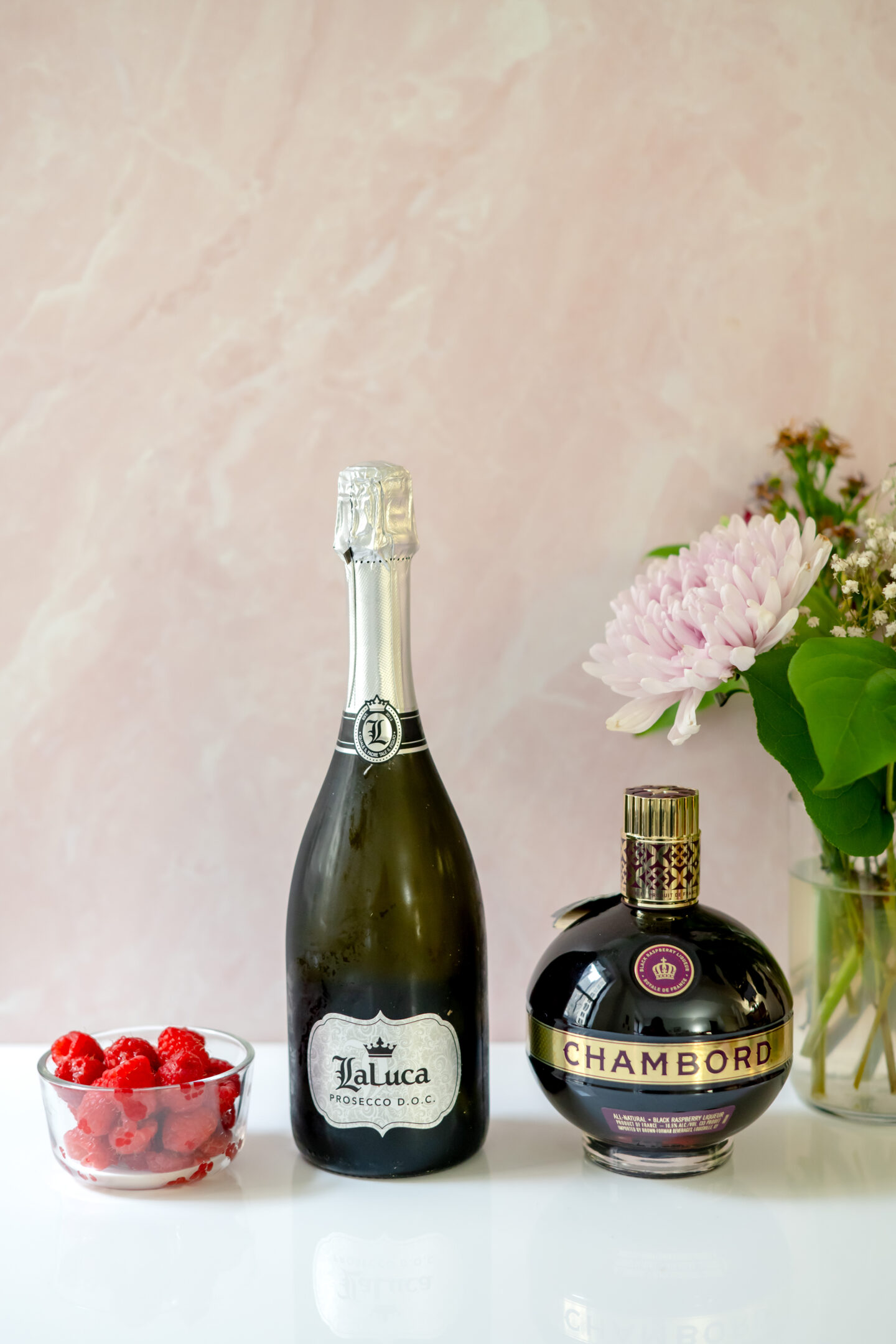 Chambord Mimosa Recipe. Mom-mosa.