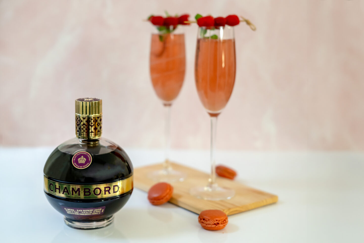 Chambord Mimosa Recipe. Mom-mosa.