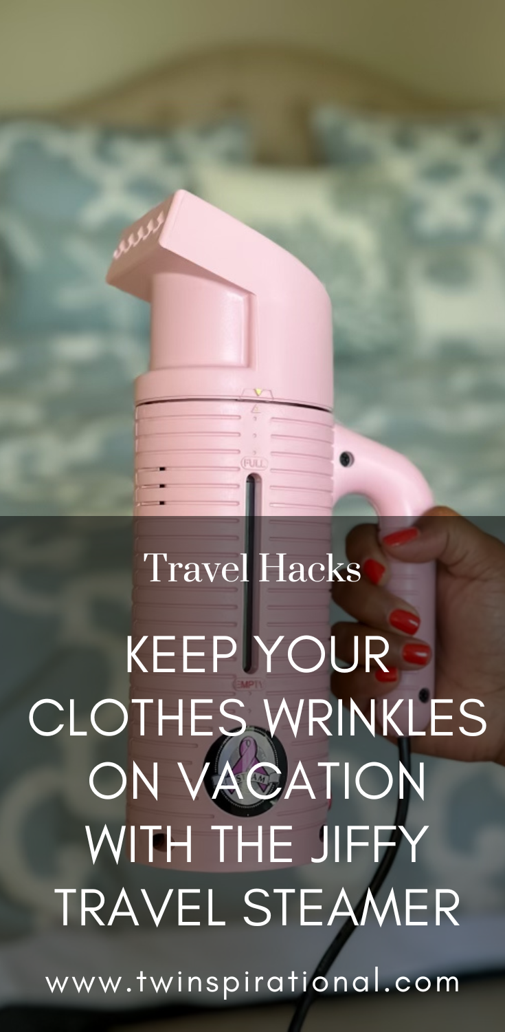 Say Goodbye to Wrinkles with the Jiffy Travel Steamer: The #1 Packing Travel Hack Revealed Jiffy Travel Steamer