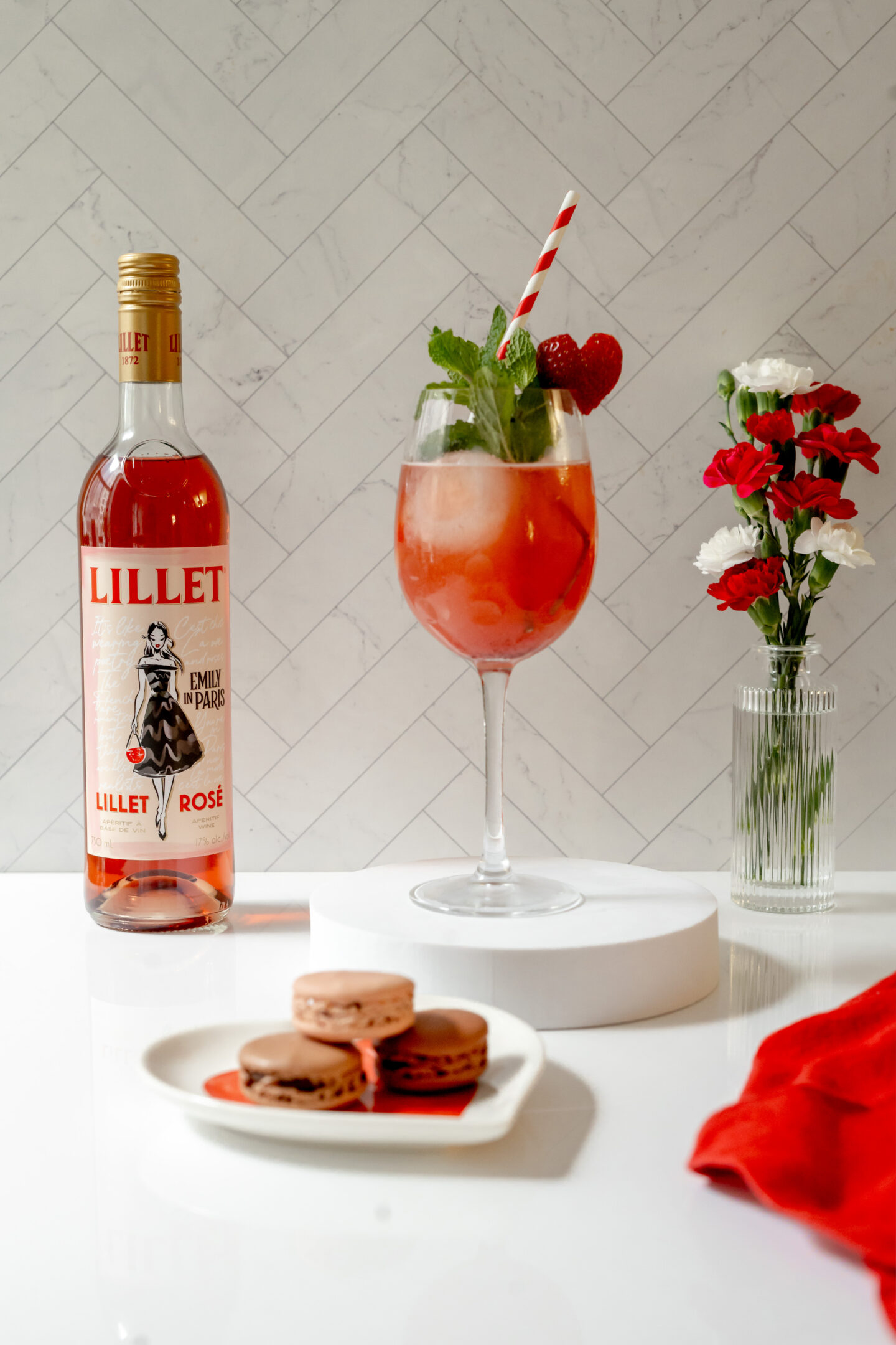 Delicious 5-Ingredient Lillet Spritz Recipe to Sip Like Emily in Paris Emily in Paris. Lillet Spritz. Emily Lillet Royale.