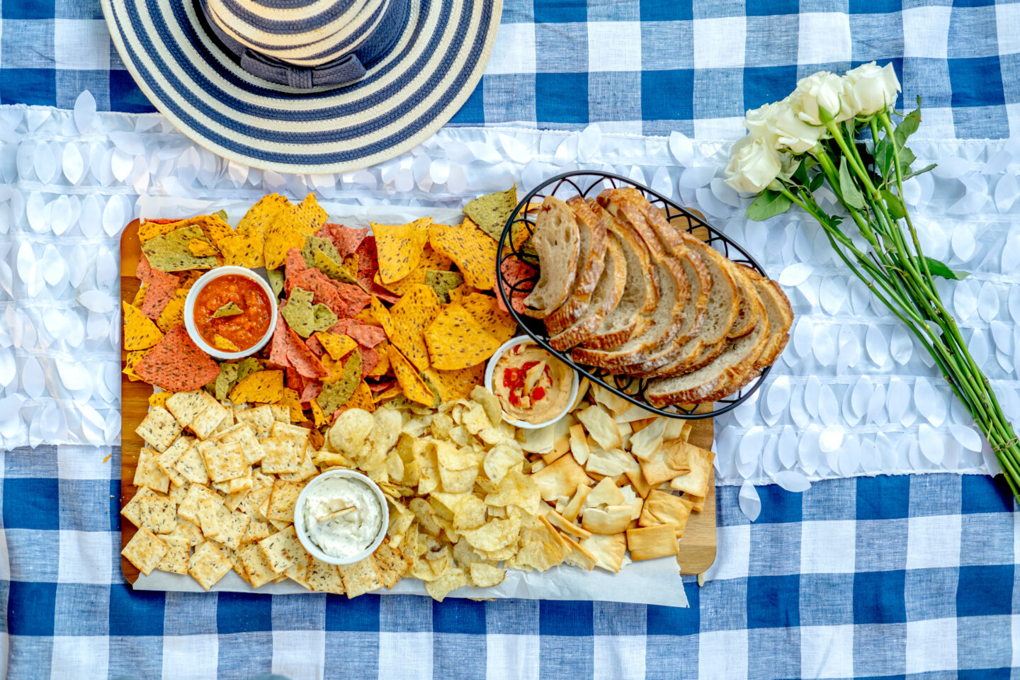 Elevate Your Summer Picnic with The 10 Best Picnic Essentials Summer Picnic. Chips Board.